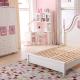 Concise Pink Girl Princess Children bed