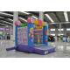 High Slide Kids Inflatable Bouncer Tarpaulin Material Fire Retardant Waterproof