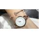 White dial quartz watch Wrist Watch with letter T Ring Ladies' fashion watch