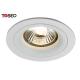92mm Pure Aluminium 6w LED Recessed Downlight Fixture For Sloped Ceiling