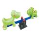 Backyard Seesaw Playground Equipment / Children Commercial Playground Seesaw