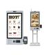 Restaurants Touch Screen Digital Signage KioskFast Food QR Self Service Ordering Kiosk