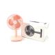 400mm Rechargeable Table Fans Plastic Material 3-12 Hours Use Time