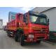 Red Color HOWO 371/420 hp 8x4 12 wheeler Heavy Duty Mining Dump/ Dumper/Tipper