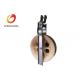 Nylon String Power Cable Pulling Pulley Block Wire Drawing Cable Guide Wheel