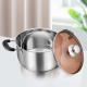 Wholesale Top Seller Kitchen Cooking Ware Hot Pot Induction Stainless Steel Cookware Soup Pot