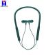 Green Crystal Clear Calls Foldable Neckband Bluetooth Earphones Multi - Point Connection