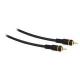 Coaxial Audio Cable(High Quality Digital Coaxial Audio Cable, RCA Male, Gold-plated Connectors, 6 foot)