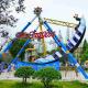 24 Riders Pirate Ship Amusement Park Ride Steel Material Swing Angle 110°