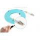 Armoured LC - LC Connectors Glass Fiber Optic Cable For Outdoor Communication