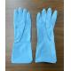 Spray Flocklined Natural Rubber Latex Gloves For Cleaning Window