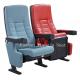 Pushing Back Cinema Chair Recline Seating High Back Metal Frame With Cup Holder
