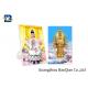 Pantone Color PP 3D Lenticular Postcards For Greeting / Buddhism Card