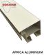 6063 T5 series sliding and casement window or doors aluminum profiles on africa