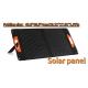 Mobile Power 60W Foldable Solar Panel with 30W*2PCS Cells and After-sales Service