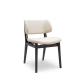 Slip Proof Leather Hotel Restaurant Furniture Modern White Dinning Chairs ODM