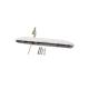 310mm Length Single Sided aluminium door pull handles With 63mm Shaft OEM