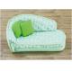 Architectural Model Furniture , Soft Pottery Streak Mini Sofa For Doll House SF203