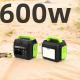 2024 600W Special Car Power Portable Power Station Solar Generator for Outdoor Activities