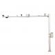 7 Shape Single Arm CCTV Camera Poles Gantry Frame 15m Q235 Steel