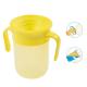 200ml Yellow Kids Silicone Cup Sippy Cup 8 Month Old Baby