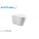 Sanitary Ware Bathroom Wall Hanging Wc / Rimless Wall Hanging Toilet