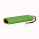 High Temperature NiMh Rechargeable Battery Pack 7.2V 3000mAh for Emergency Lighting