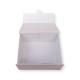 White Card Solid Color Folding Packaging Box Custom Printing Cardboard