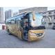 Coach Second Hand Yutong Bus Plate Spring Suspension Yuchai 160hp 35seats Front Engine