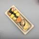 SGS Disposable Paper Sushi Food Takeaway Boxes Environmental Friendly