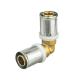 Brass Crimp Press Fittings Fitting Crimping Of DR And 58-3 Brass  For Water