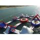 Popular Floating Inflatable Island , Aquatic Inflatable Water Park Equipment For Adult