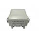YINGDA IP65 Grey / White Fiber Splitter Distribution Box 8 - 24 Ports Fiber Splitter Box