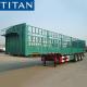 TITAN Cow Poultry Carrier Animal Transport Stake Fence Semi Trailer