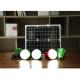 Stand House 3V Solar Home Lighting System 25W Led Power Ultrahigh Brightness