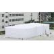 White inflatable outdoor party tent for wedding event