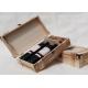 Retro Style Personalised Wooden Wine Box Wine Gift Box Two Bottle Packaging