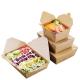 ODM Disposable Food Packaging Box 800ml Biodegradable Fast Food Packaging Box