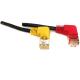 500mm Data Communication Cable & 8p / 8c Cat5 Network Cable With Right Angle