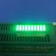 Pure Green 10 LED Light Bar 120MCD - 140MCD Luminous Intensity