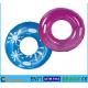 PVC Vinyl 30 Inch Inflatable Swim Ring Recreation Lively Printed UV Protection