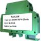 4-20mA Passive Signal Isolated Converter  Green DIN rail mounted signal Conditioners