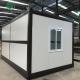 Galvanized Steel Portable Site Office Cabin Huts OEM Convenient Innovative Folding