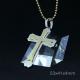Fashion Top Trendy Stainless Steel Cross Necklace Pendant LPC246