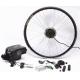 26 Inch Electric Bike Conversion Kit Gearless Hub Motor Front Wheel With Battery