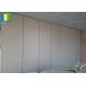 Single Roller Sliding Partition Walls Aluminum Track  For Banquet Hall