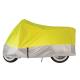 Urban Parking Outdoor Motorcycle Cover Mildew Resistant Soft Cotton Material