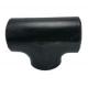 Straight GR55 Carbon Steel Pipe Tee Fitting Pure Seamless WRAS For Gas Oil