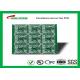 Model PCB 4 layer FR4 1.6MM Immersion sliver surface Green solder mask
