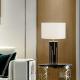Fabric Lampshade Household Modern Table Lamp Black Gold E26 E27 Rustproof